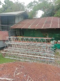 ภาพที่ 2 รื้อเสา Guywire ความสูง 45 เมตร@จ.หนองคาย